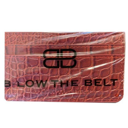 B-low The Belt Los Angeles Croc Card Holder Wallet - CLEARANCE ITEM!