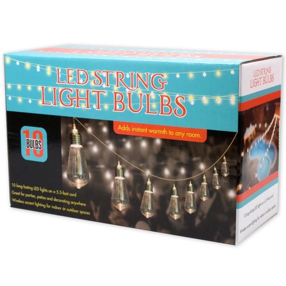 Life Of The Party LED String Light Bulb Display