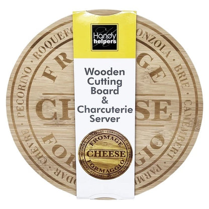 Handy Helpers Wooden Cutting Board & Charcuterie Server