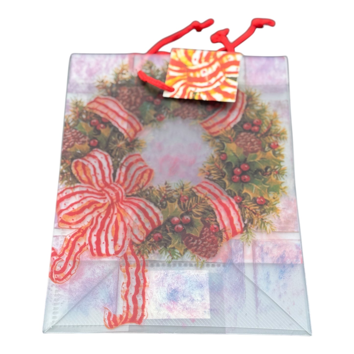 Premium Medium Sized 9" x 7.2" x 4" Assorted Christmas PVC Gift Bags