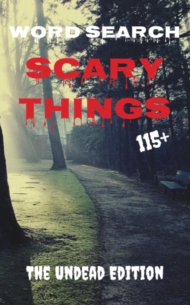 Scary Things Word Search