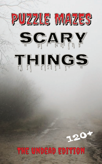 Scary Things Puzzle Mazes