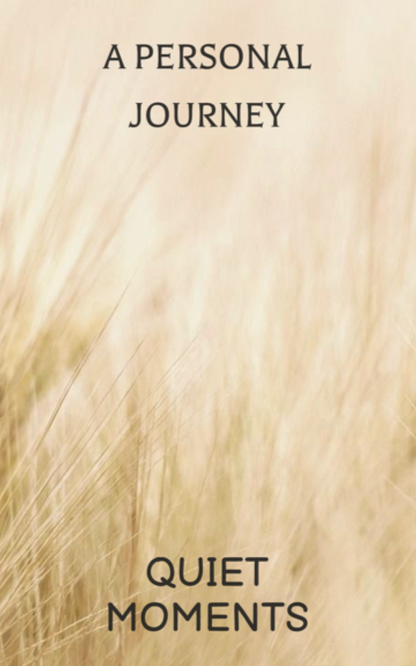 Quiet Moments My Personal Journey : Journal