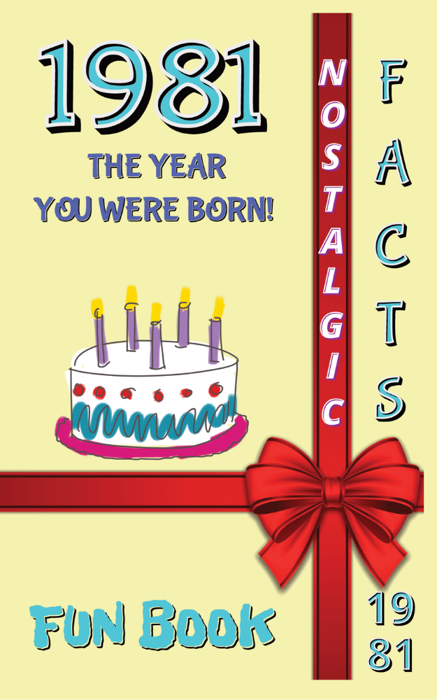 1981 Fun Book - The Year You Were Born- June 23