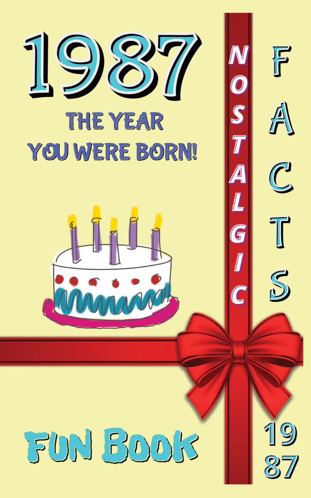 1987 Fun Book - The Year You Were Born- June 23