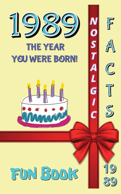 1989 Fun Book - The Year You Were Born