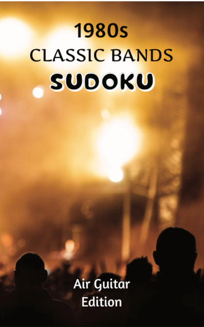 1980s Classic Bands Sudoku