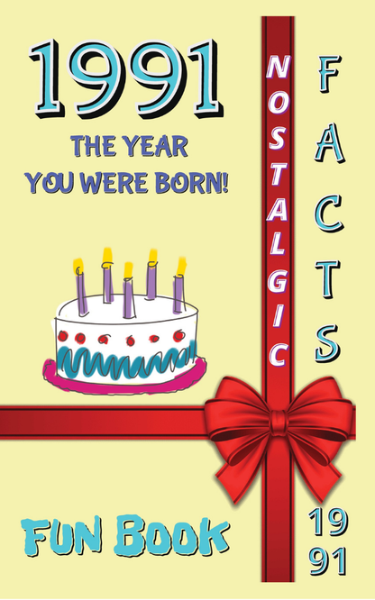1991 Fun Book - The Year You Were Born - Coming August