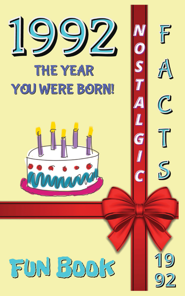 1992 Fun Book - The Year You Were Born- August 20