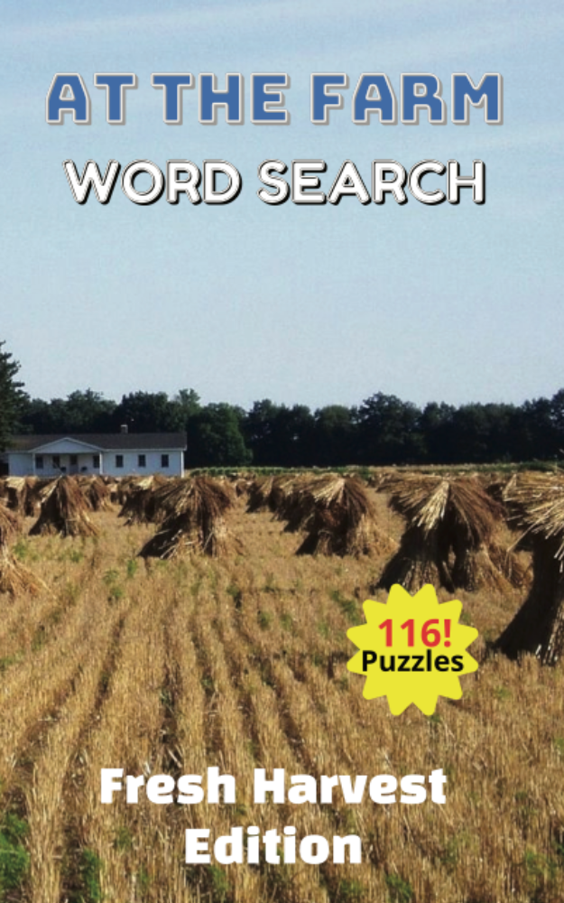 At The Farm Word Search