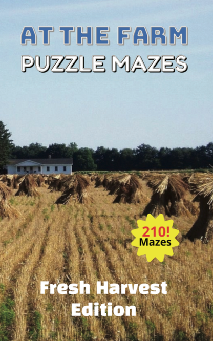 At The Farm Puzzle Mazes - Coming March 12