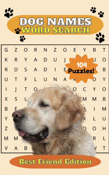 Dog Names Word Search