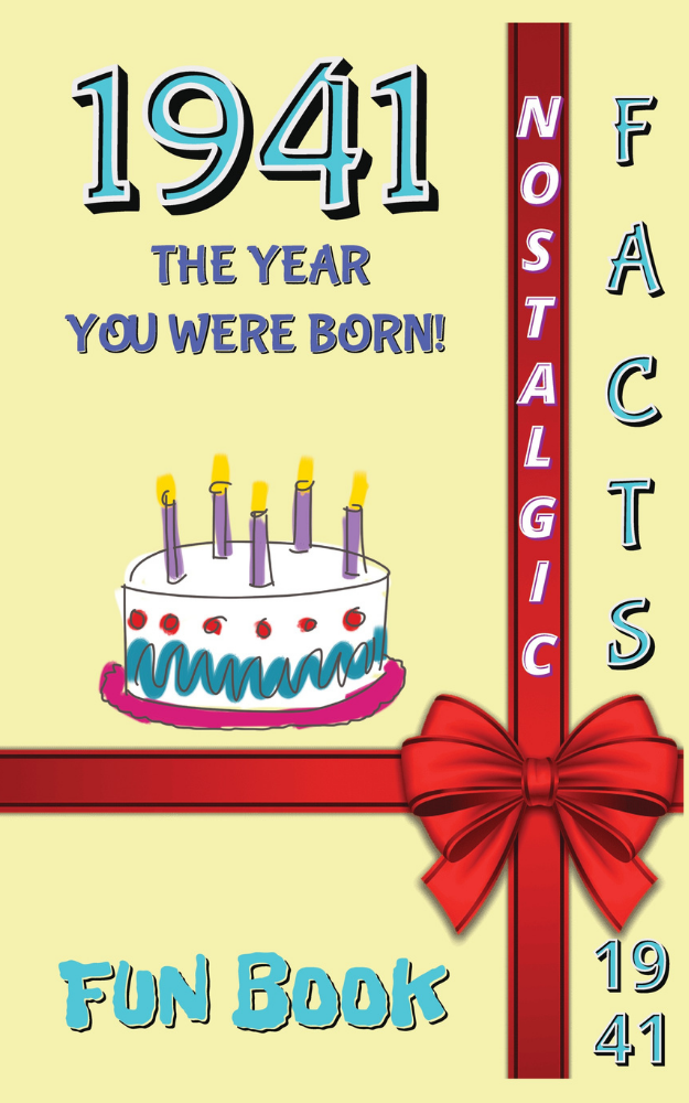 1941 Fun Book - The Year You Were Born - October
