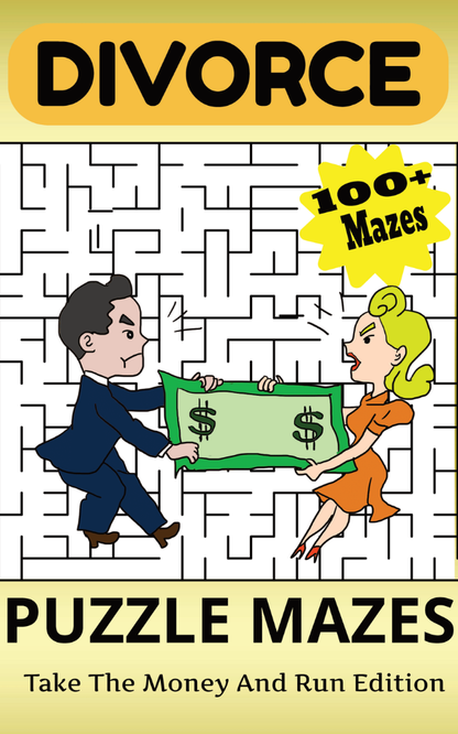Divorce Puzzle Mazes Classic Cover 100