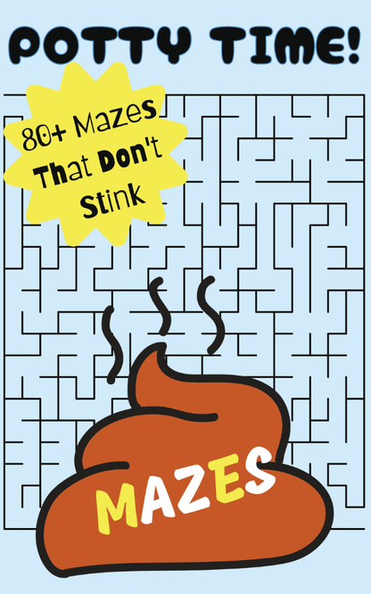 More Potty Time Puzzle Mazes