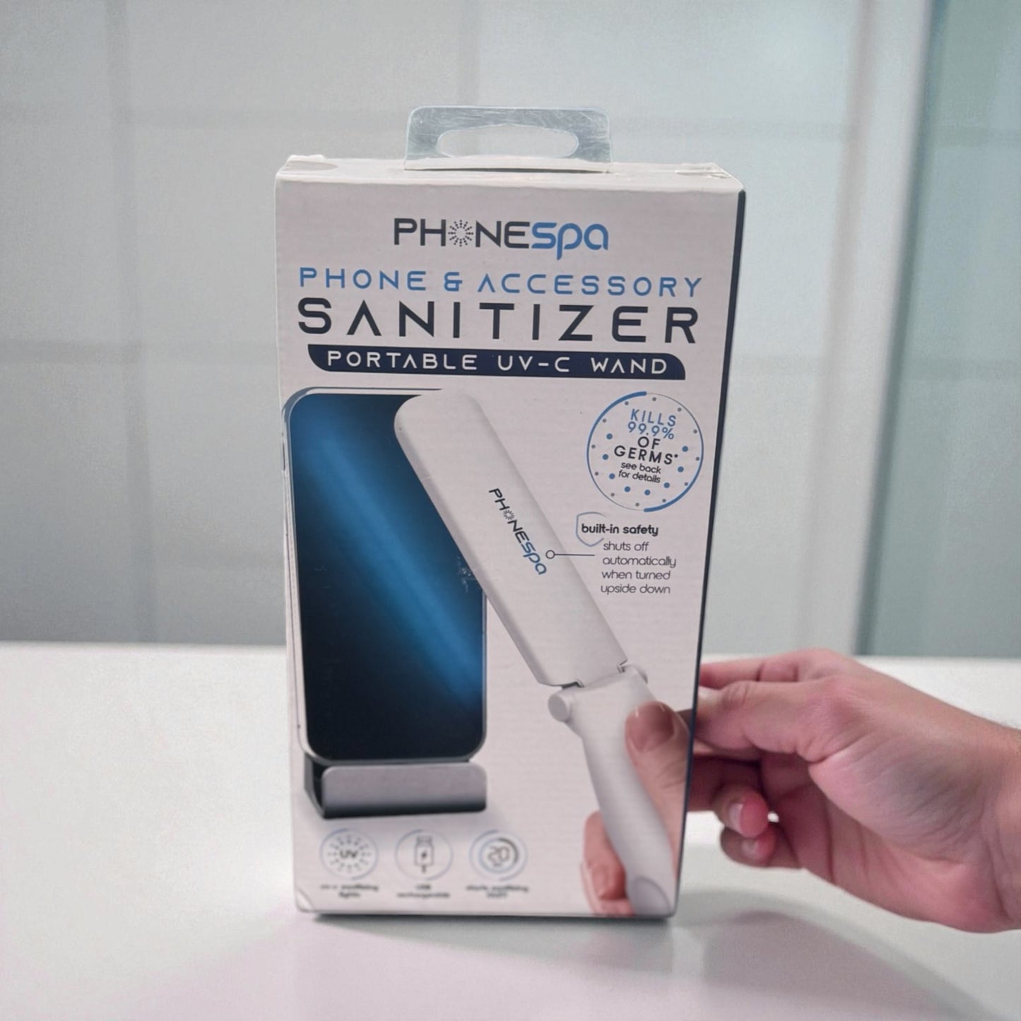 Phonespa Phone And Accessory Santizer Counter Display