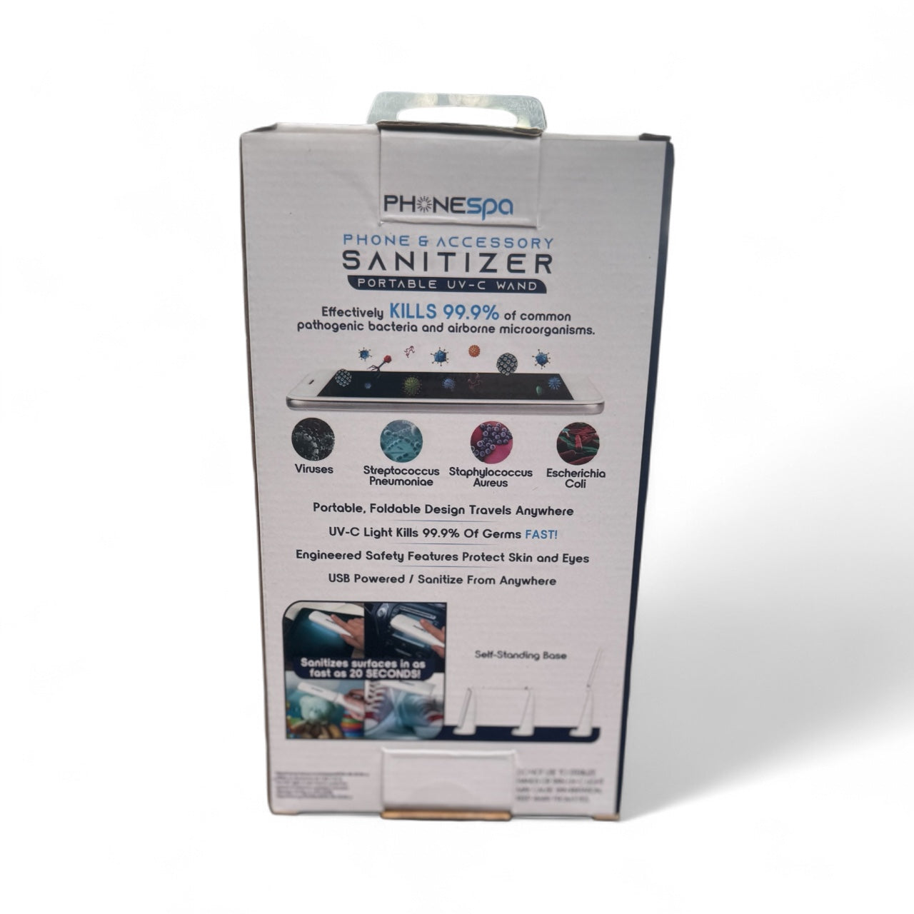 Phonespa Phone And Accessory Santizer Counter Display
