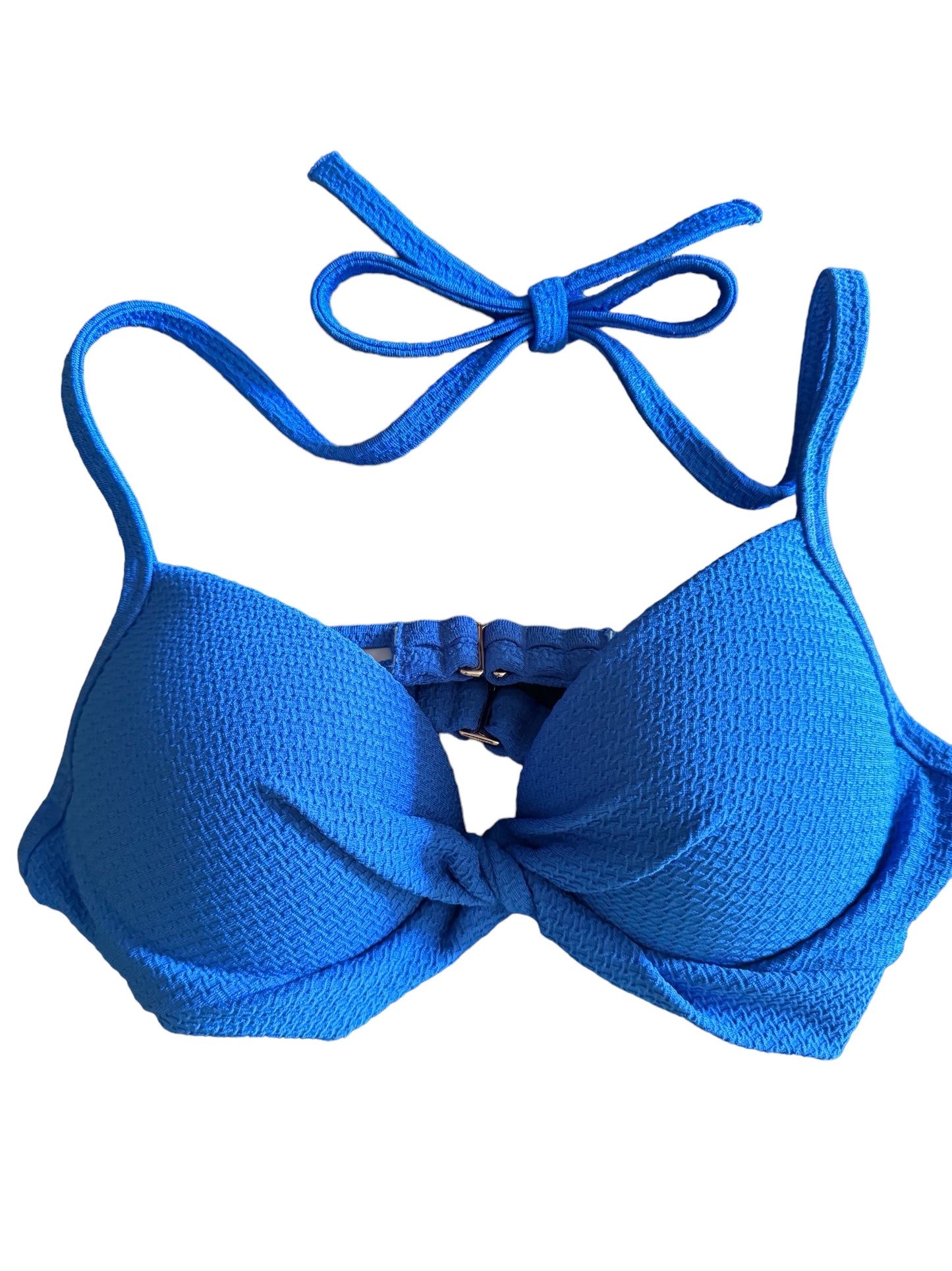 Womens Bathing Suit Top In Stylish Blue