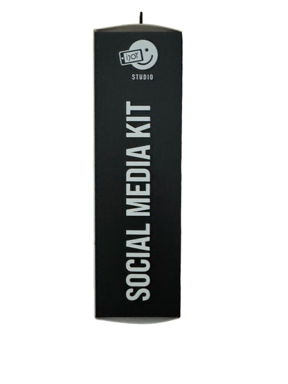 iJOY Studio Social Media Kit with Hand Grip Stabilizer, Tripod & Ring Light