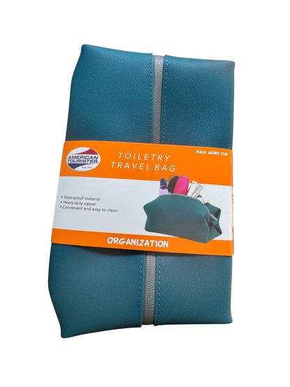 American Tourister Hawaiian Blue Toiletry Travel Bag