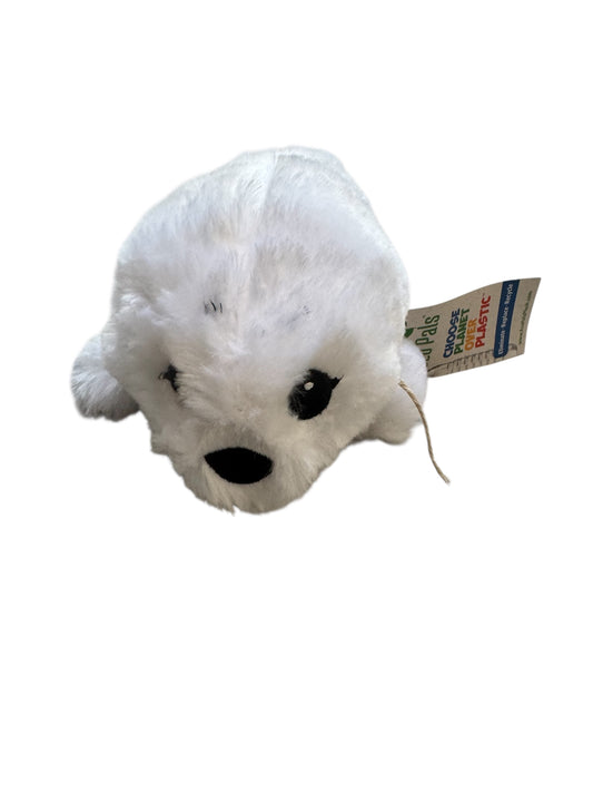 Nature Planet Eco Pals 11" Plush Harp Seal Pup Animal Toy