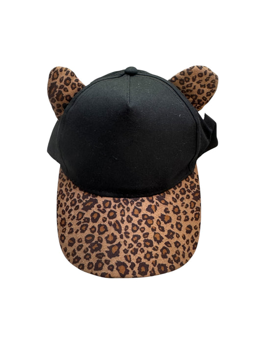 Assorted Cheetah Print Baseball Cap with Ears