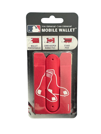 Red Sox and Creepy Skull Face Mixed Mobile Wallet Clip Strip
