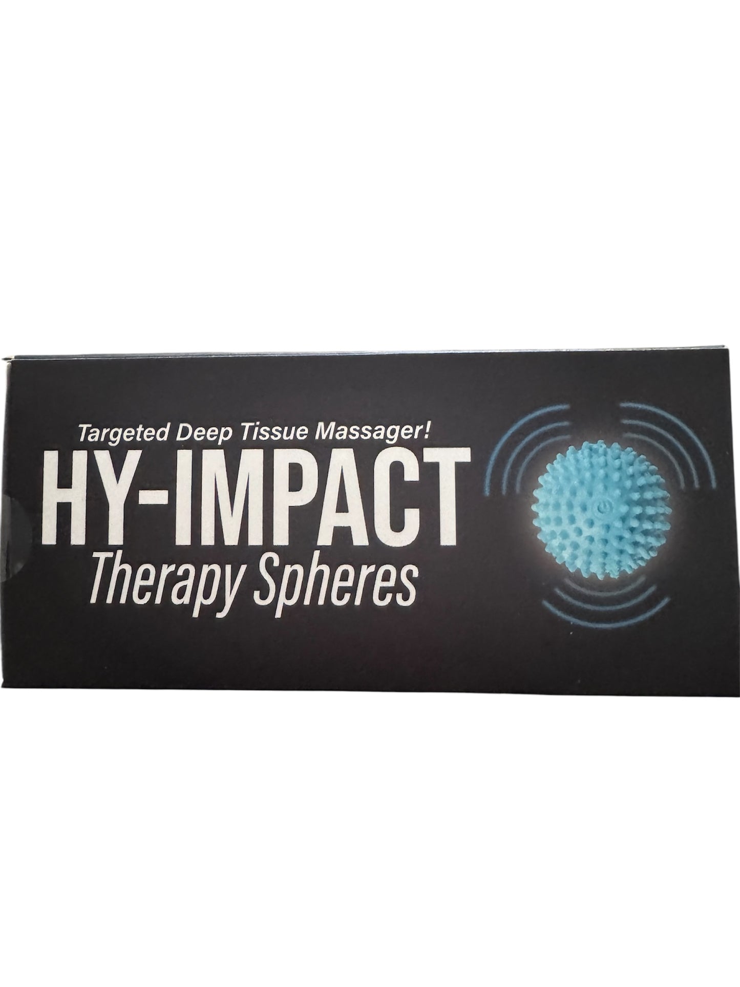 Hy-Impact 3 Speed Vibrating Massage Therapy Spheres with Expandable Strap
