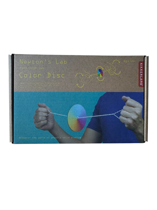 Kikkerland Newton's Lab Color Disc DIY