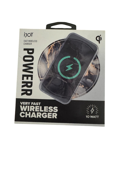 iJoy Power Wireless Charging Pad In Blue and Gold Marble - THIS IS A CLEARANCE ITEM!
