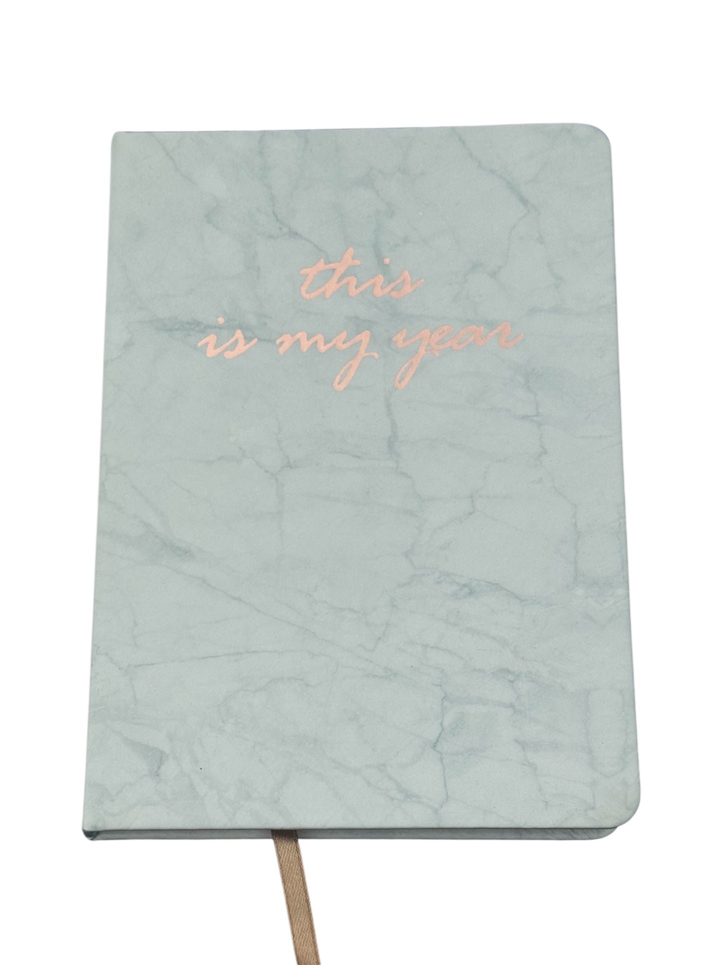 Hardcover Journal With Rosegold Designs