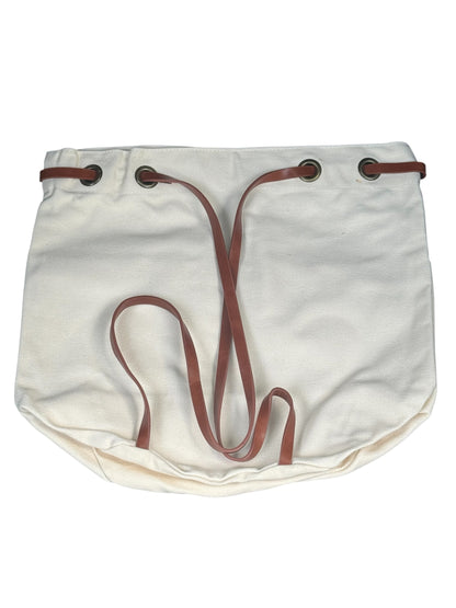 LUXE Canvas Bucket Backpack