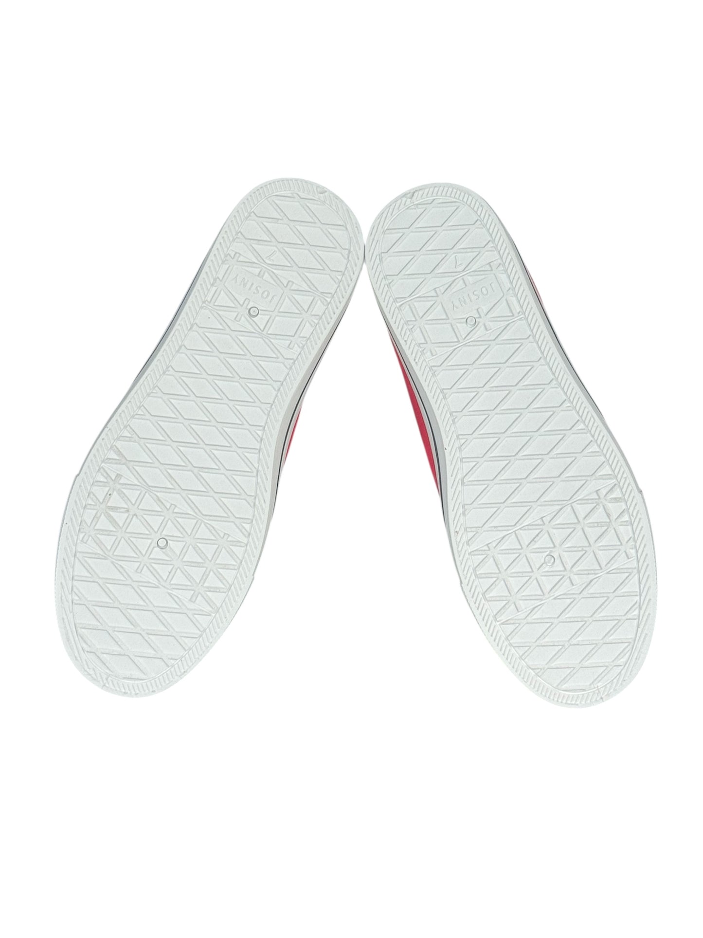 Women's Josiny Red Mid-Top Sneaker Shoes Size 6