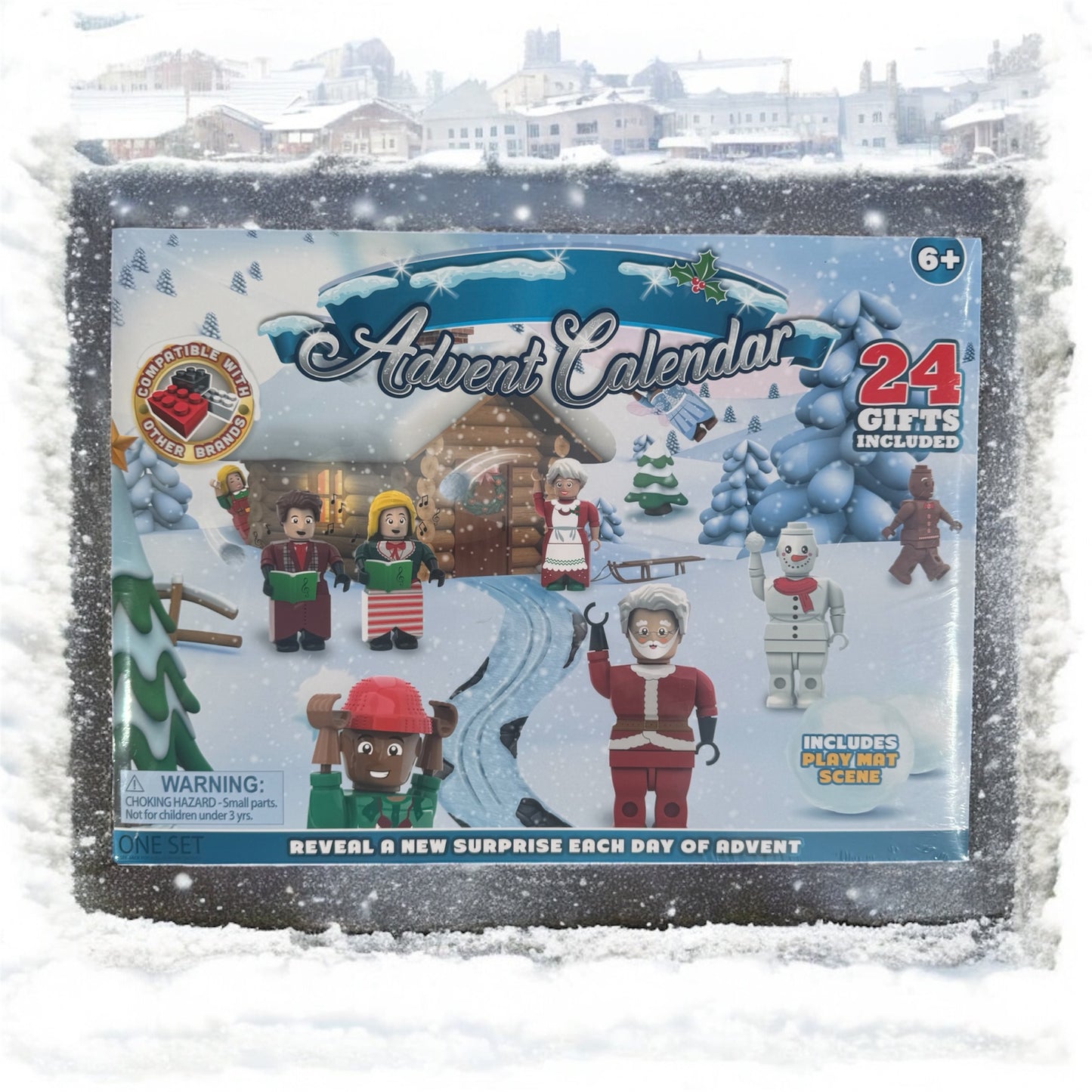 Holiday Advent Calendar With Fun-Themed Surprise Gifts