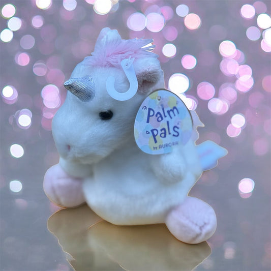Palm Pal Sassy Unicorn Plushy