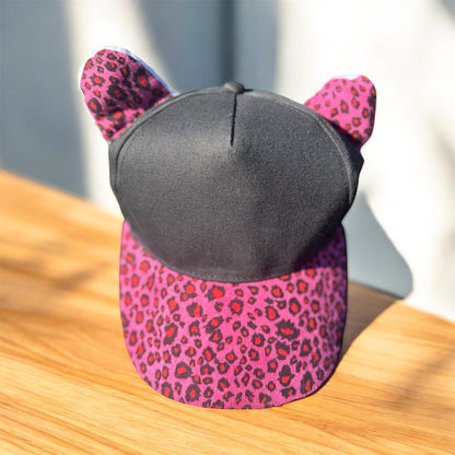 Assorted Cheetah-Themed Baseball Cap With Ears