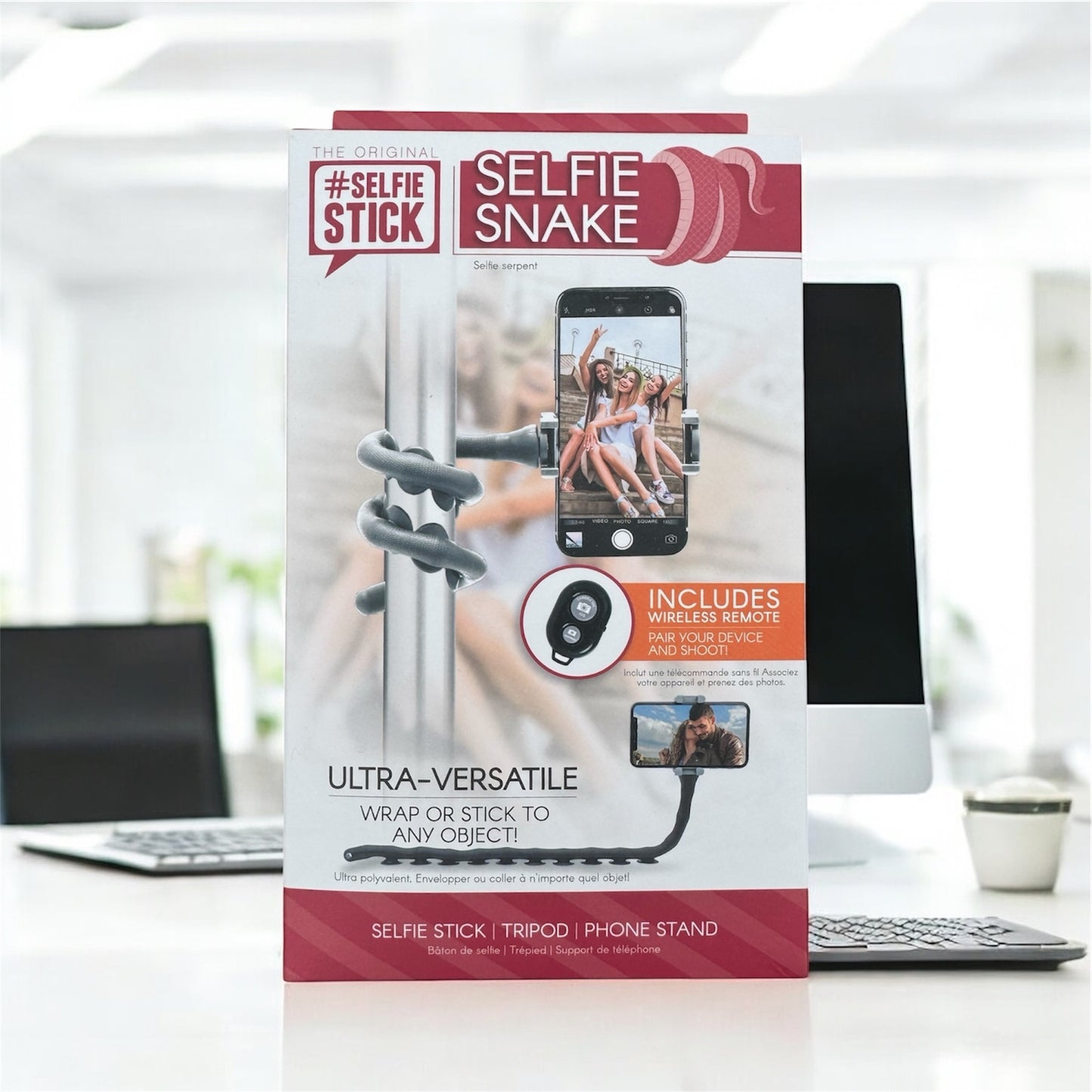 Selfie Snake with Wireless Remote
