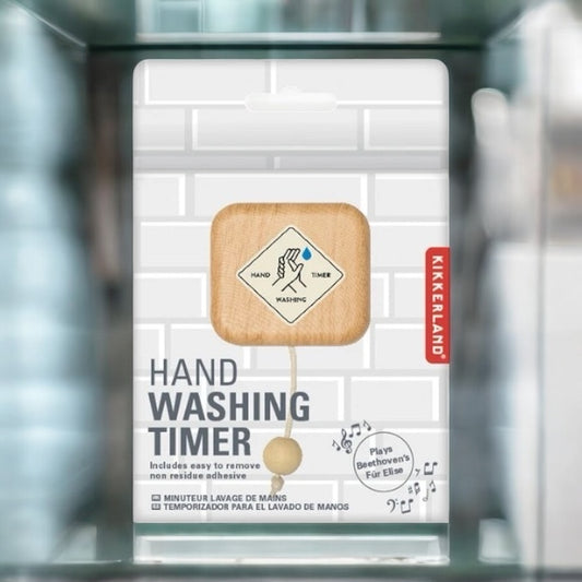Kikkerland Hand Washing Timer Clip Strip