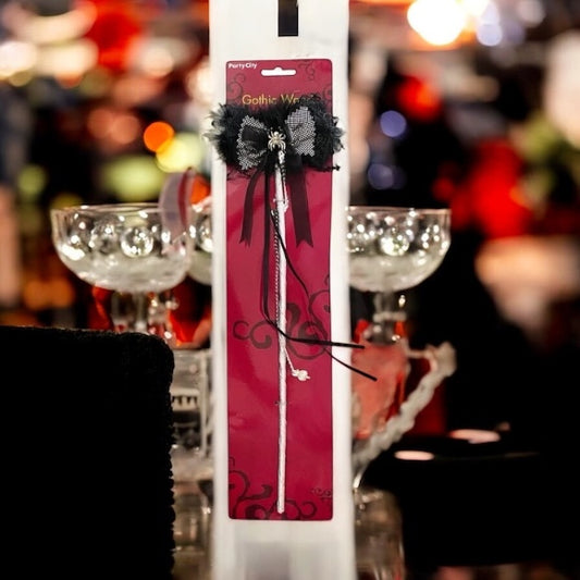 Creepy Gothic Mystical Spider Wand