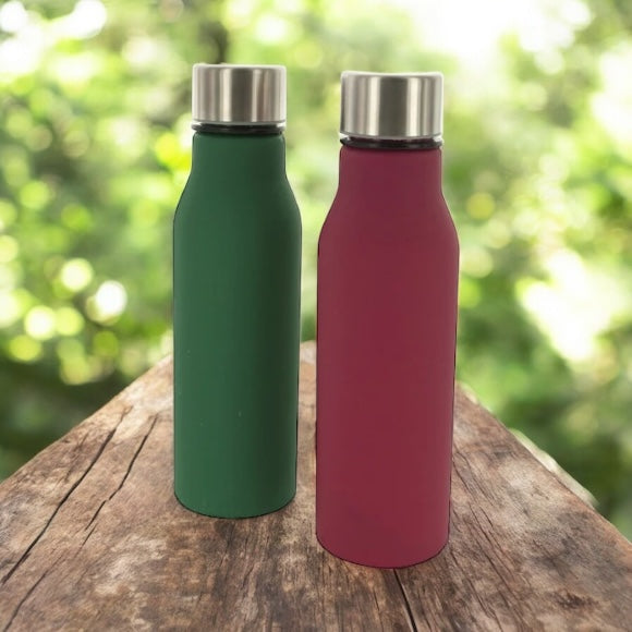 22 Oz. Solid Color Soft-Grip Water Bottle