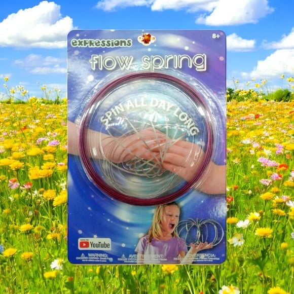 Expressions Assorted Colors Metal Flow Spring Clip Strip