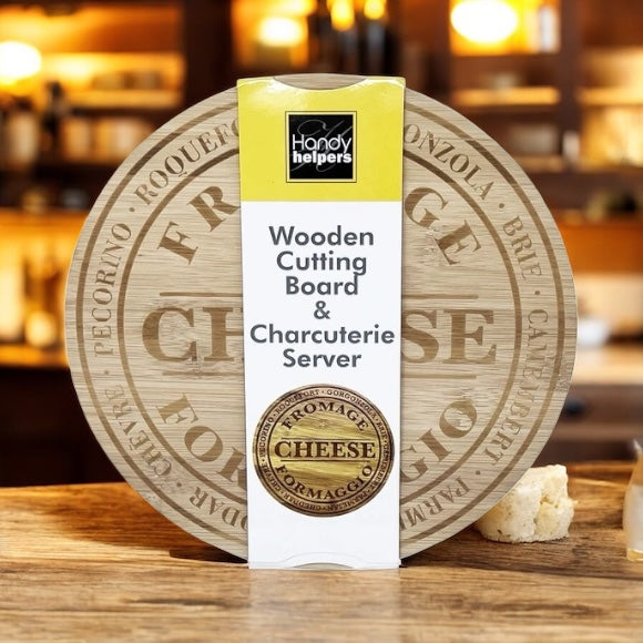 Handy Helpers Wooden Cutting Board & Charcuterie Server