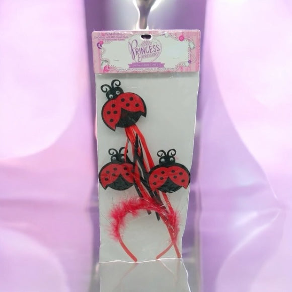 2-Piece Lady Bug Bopper Headband & Wand Set