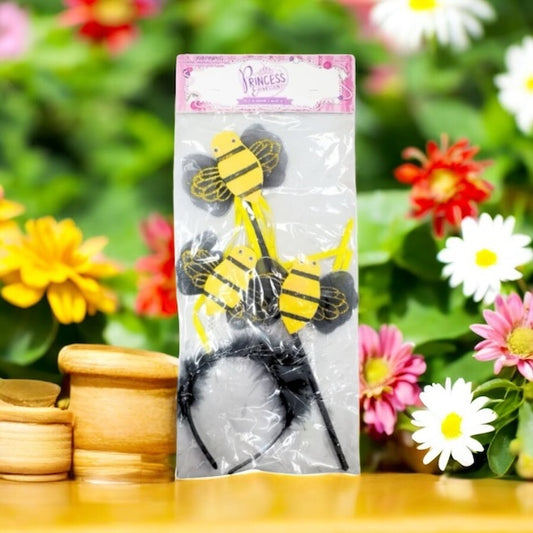 2-Piece Bumble Bee Bopper Headband & Wand Set