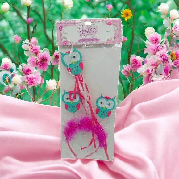 2-Piece Owl Bopper Headband & Wand Set