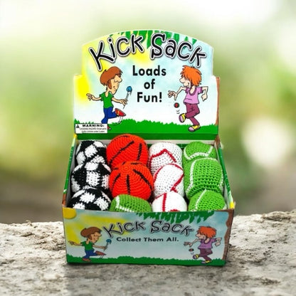 Sports Themed Kick Sack Countertop Display