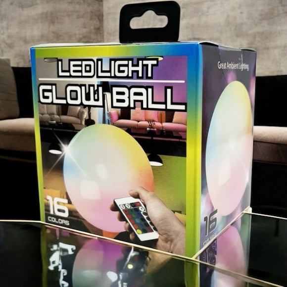 Glow Ball Color Changing Light With Remote