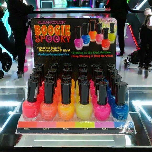 Kleancolor Boogie Spooky Glow In The Dark Nail Polish Singles