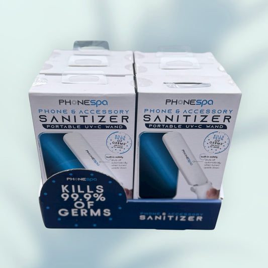 Phonespa Phone And Accessory Santizer Counter Display