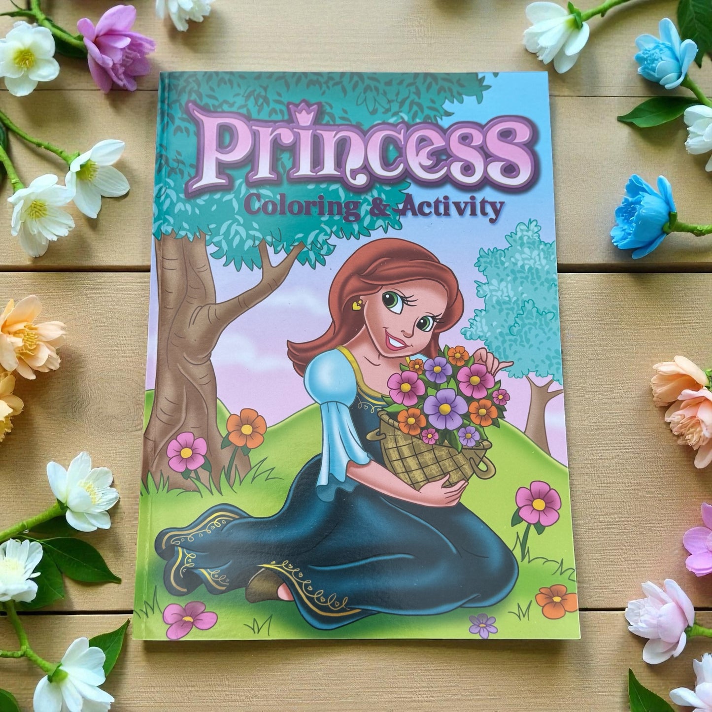 Princess Coloring And Activity Book